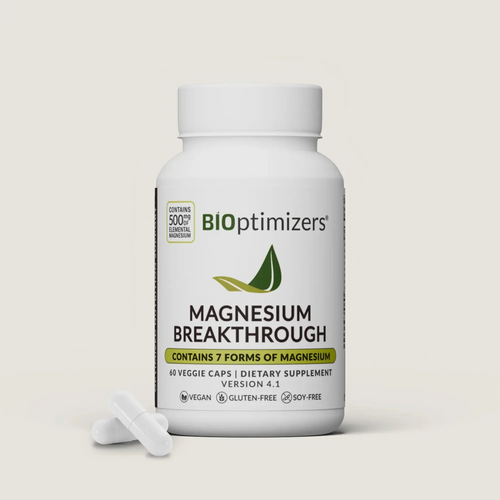 BIOptimizers Magnesium Breakthrough Supplement 4.0 - 7-in-1 Magnesium Complex for Calm, Sleep & Energy