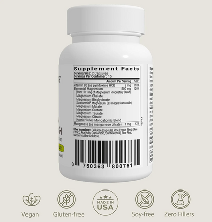 BIOptimizers Magnesium Breakthrough Supplement 4.0 - 7-in-1 Magnesium Complex for Calm, Sleep & Energy